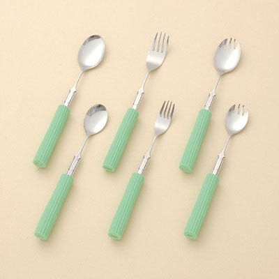 硅膠彎曲餐具